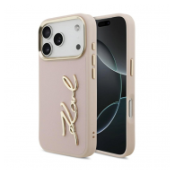 Maska Karl Lagerfeld Karl Script Logo za iPhone 17 Pro Case pink