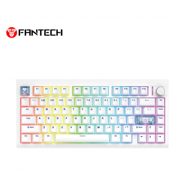 Tastatura Mehanicka Gaming Fantech MK921 Maxfit 8 Wireless bela (brown switch)