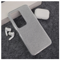 Maska Crystal Dust za Xiaomi Redmi 15 4G (171 mm) srebrna