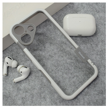 Maska Wolmtt bumper za iPhone 17 bela