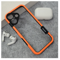 Maska Wolmtt bumper za iPhone 17 narandzasta