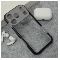 Maska Wolmtt bumper za iPhone 17 Pro crna