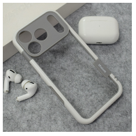 Maska Wolmtt bumper za iPhone 17 Pro bela