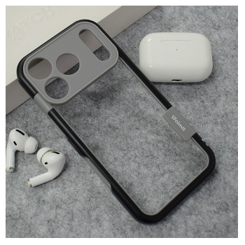 Maska Wolmtt bumper za iPhone 17 Pro Max crna