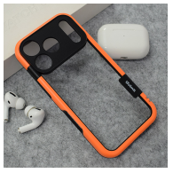 Maska Wolmtt bumper za iPhone 17 Pro Max narandzasta