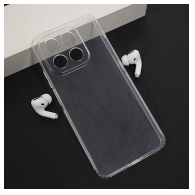 Maska Skin Silikon with pluggy za Honor 400 Smart/ X7d transparent