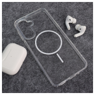 Maska Mag Case Clear Slim za Samsung A17 5G/ A175F bela