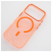Maska Mag Case IPF Transparent za iPhone 17 Pro max narandzasta