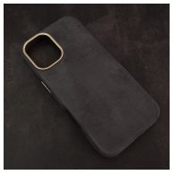 Maska Mag Case Alkantara za iPhone 17 siva