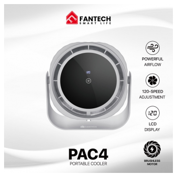 Prenosni ventilator Fantech PAC4 sivi