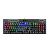 Gaming mehanicka tastatura T-DAGGER Adriatic TGK316-BL (plavi switch) crna
