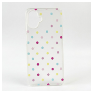 Maska Candy Dots za Samsung A07/ A075F bela