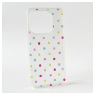 Maska Candy Dots za Honor 400 Smart/ X7d bela