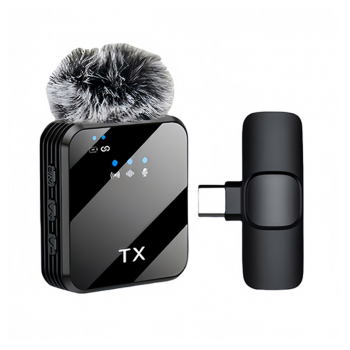Bezicni mikrofon Lavalier za mobilni telefon Type-C