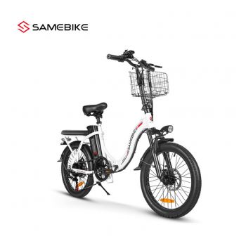 Elektricni bicikl Samebike CY20 beli