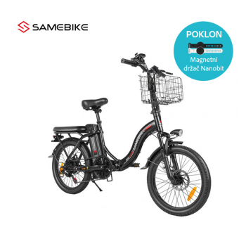 Elektricni bicikl Samebike CY20 crni