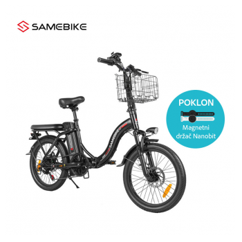 Elektricni bicikl Samebike CY20 crni