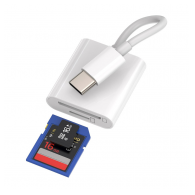 Adapter Type-C na SD/TF card citac