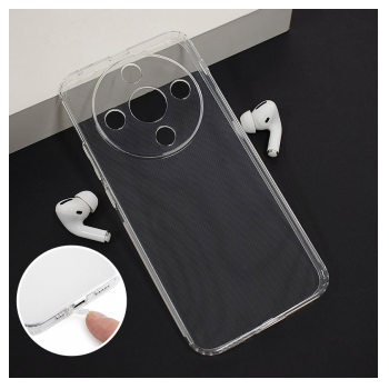 Maska Skin Silikon with pluggy za Honor Magic 8 Lite/ X9d transparent