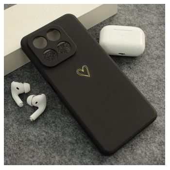 Maska Golden Heartbeat za Honor 400 Smart/ X7d crna
