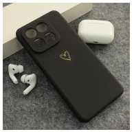 Maska Golden Heartbeat za Honor 400 Smart/ X7d crna