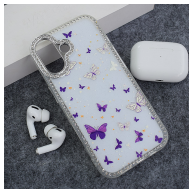 Maska Sunny Garde za iPhone 17 Purple Blossom