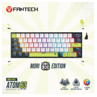 Tastatura Mehanicka Gaming Fantech MK874V2 RGB Atom 63 Mori bela (blue switch)