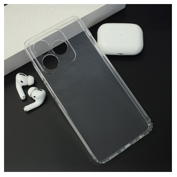 Maska Skin Silikon with pluggy za Honor X5c/ X5C Plus transparent