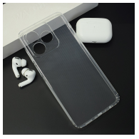 Maska Skin Silikon with pluggy za Honor X5c/ X5C Plus transparent