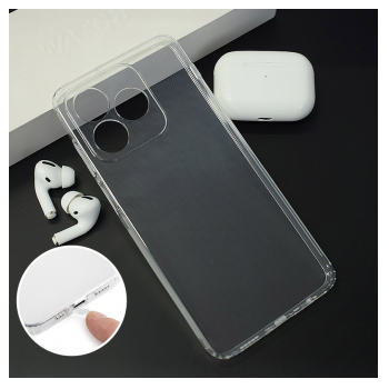 Maska Skin Silikon with pluggy za Honor X5c/ X5C Plus transparent