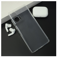 Maska Skin Silikon with pluggy za Motorola Edge 50 Fusion/ Moto G96 transparent