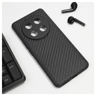 Maska Carbon fiber za Honor Magic 8 Lite/ X9c 5G crna