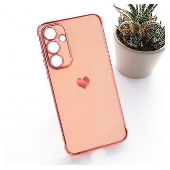 Maska Heart Frame za Samsung A37 5G/ A376B roze
