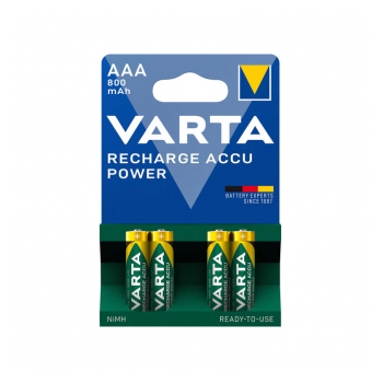 Varta AAA Accu Power 1/4 1.2V 800mAh Ni-MH punjiva baterija pakovanje 4 kom