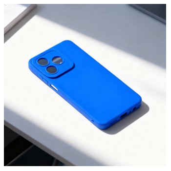 Maska Giulietta za Honor X5c/ X5c Plus mat tamno plava