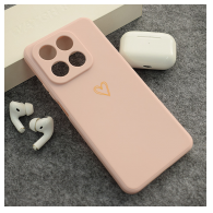 Maska Golden Heartbeat za Honor 400 Smart/ X7d roze