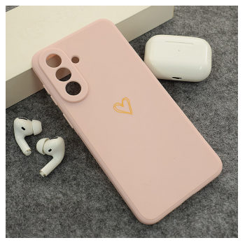 Maska Golden Heartbeat za Samsung A57 5G/ roze