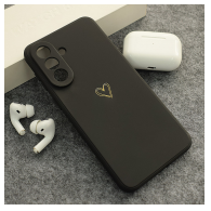 Maska Golden Heartbeat za Samsung A57 5G/ crna