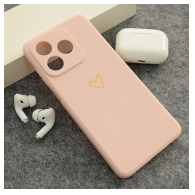 Maska Golden Heartbeat za Honor X5c/ X5c Plus roze