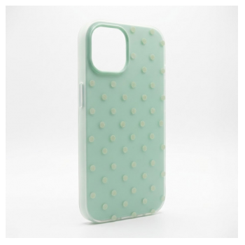 Maska Candy Dots za iPhone 15 tirkiz