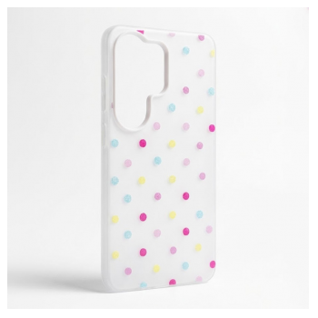 Maska Candy Dots za Samsung S26 Ultra bela