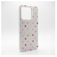 Maska Candy Dots za Motorola Edge 60 Fusion/ Edge 60/ Edge 60S bela