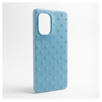 Maska Candy Dots za Motorola Edge 50 Fushion plava