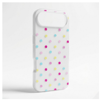 Maska Candy Dots za iPhone Air bela