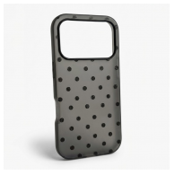 Maska Candy Dots za iPhone 17 Pro crna