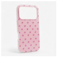Maska Candy Dots za iPhone 17 Pro pink