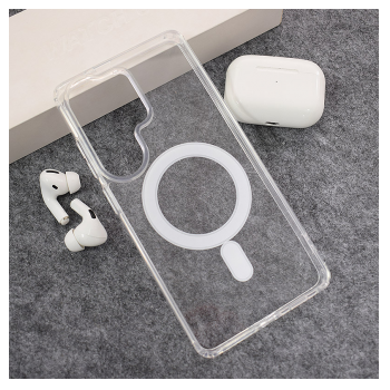 Maska Berlia Clear Mag Case Premium za Samsung S26 Ultra transparent