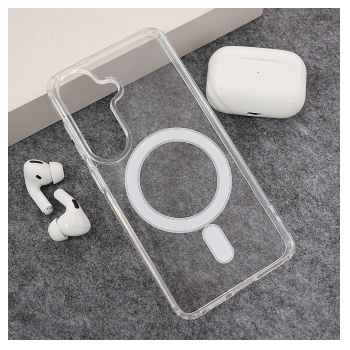 Maska Berlia Clear Mag Case Premium za Samsung S26 transparent