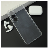 Maska Skin Silikon with pluggy za Samsung S26 transparent