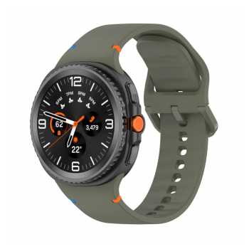 Silikonska narukvica za pametni sat Samsung Galaxy watch 8 zelena